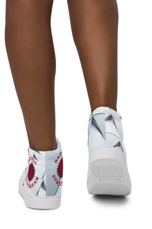 Women’s high top canvas shoes