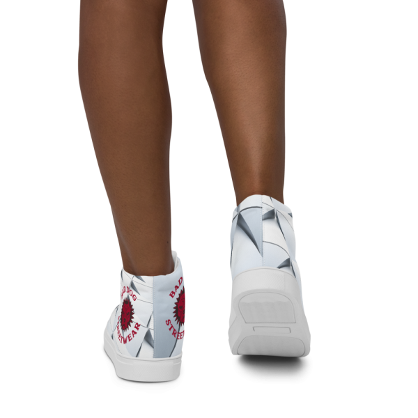 Women’s high top canvas shoes