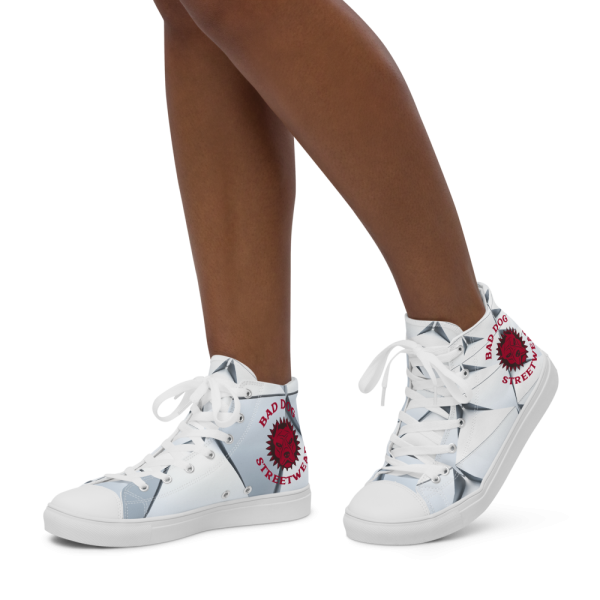 Women’s high top canvas shoes - Image 3