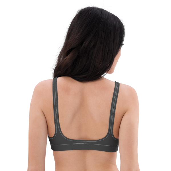 Recyled padded bikini top - Image 4