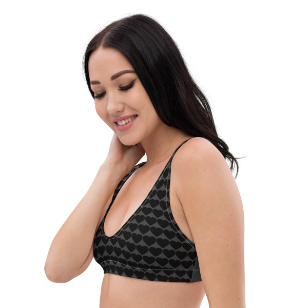 Recyled padded bikini top - Image 3