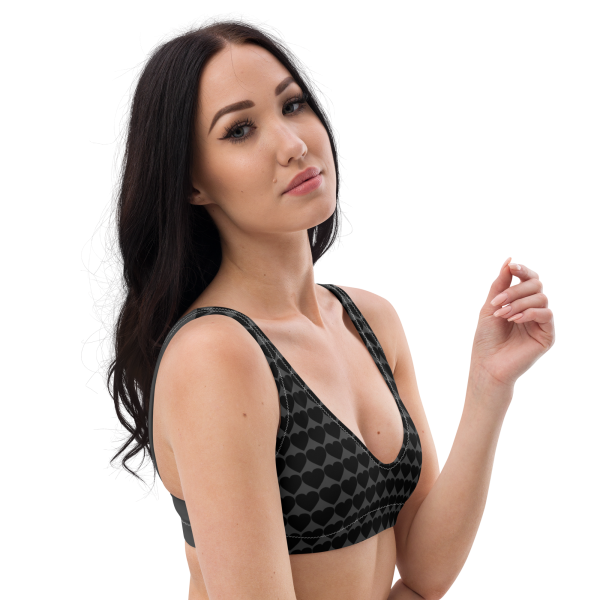 Recyled padded bikini top - Image 2