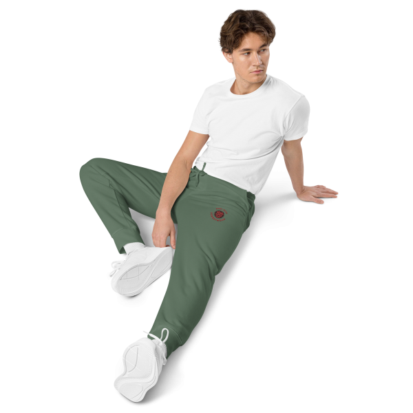 Unisex pigment-dyed sweatpants - Image 8