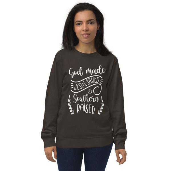 Unisex organic sweatshirt - Image 4