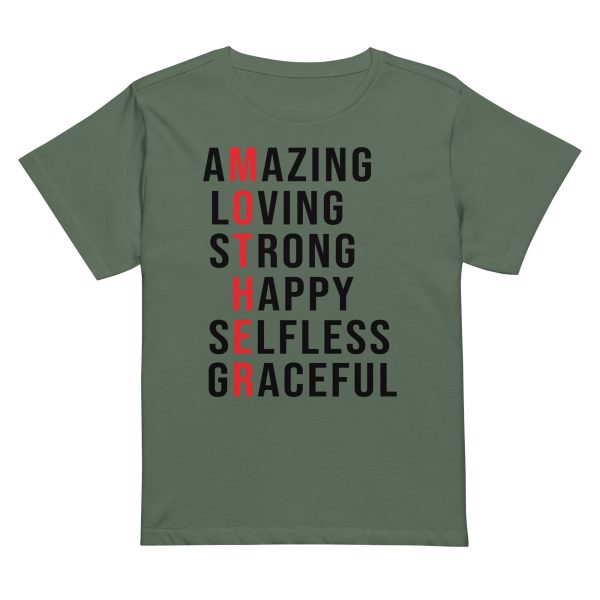 Women’s high-waisted t-shirt