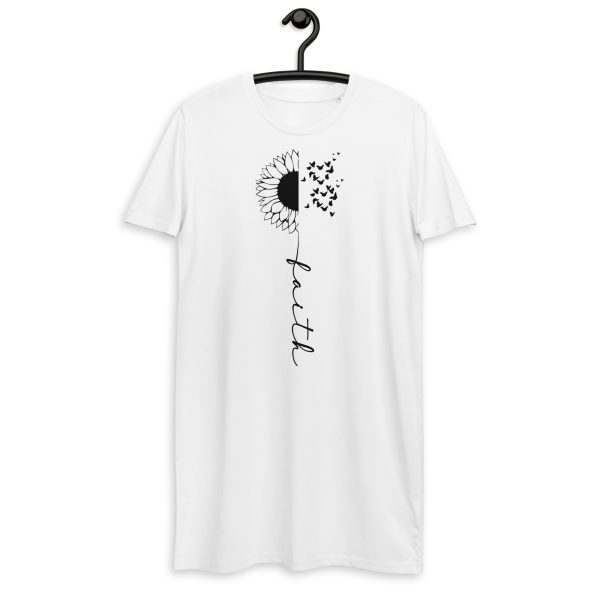 Organic cotton t-shirt dress - Image 4