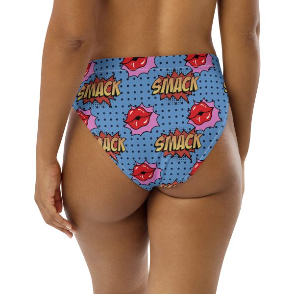 Recycled high-waisted bikini bottom - Image 8