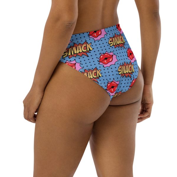 Recycled high-waisted bikini bottom - Image 6