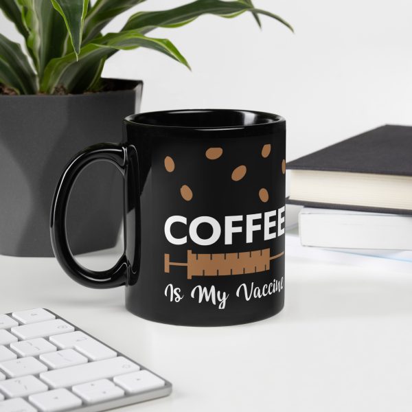 Black Glossy Mug - Image 2
