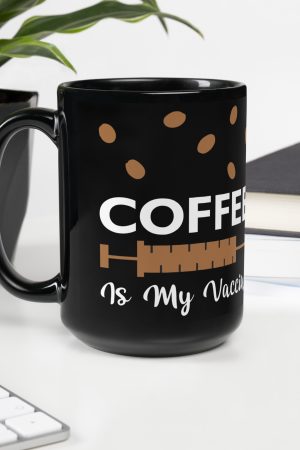 Black Glossy Mug