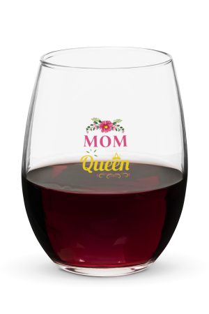 Stemless wine glass